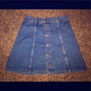 Jean skirt
